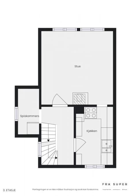 Vila Det Lille Rode Huset Ved Floibanen Bergen Exteriér fotografie