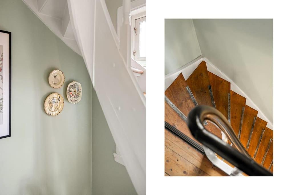 Vila Det Lille Rode Huset Ved Floibanen Bergen Exteriér fotografie